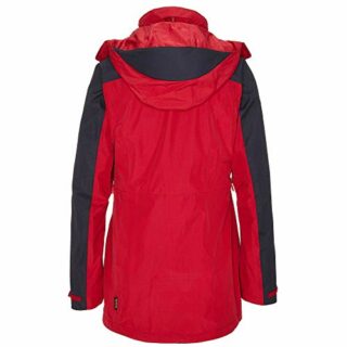Jack Wolfskin Brecon Range Regenjacke Damen, Rot