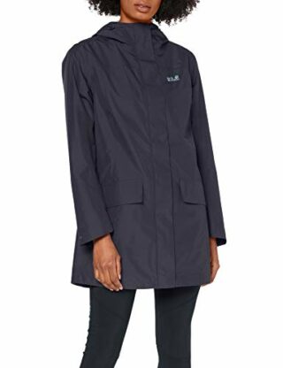 Jack Wolfskin Cape York Regenjacke Damen, Schwarz