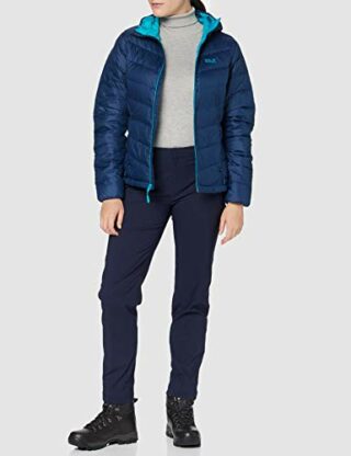 Jack Wolfskin HELIUM Damen Daunenjacke Damen, Blau