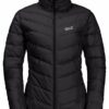Jack Wolfskin Helium High Daunenjacke Damen, Schwarz