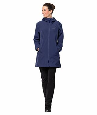 Jack Wolfskin Jwp Regenmantel Damen, Blau