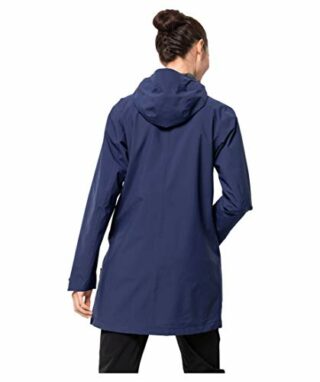 Jack Wolfskin Jwp Regenmantel Damen, Blau