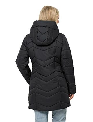 Jack Wolfskin KYOTO COAT Parka Damen, Schwarz