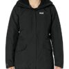 Jack Wolfskin Kiruna Trail Regenjacke Damen, Schwarz