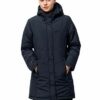 Jack Wolfskin Mantel Svalbard Coat Damen, Blau