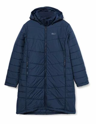 Jack Wolfskin NORTH YORK Steppmantel Damen, Blau