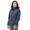 Jack Wolfskin Opouri Peak Regenjacke Damen, Blau