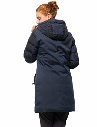 Jack Wolfskin Temple Hill Daunenmantel Damen, Blau
