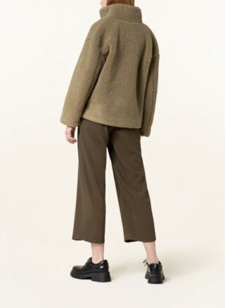 JcSophie Julia Teddyfell-Jacke Damen, Grün