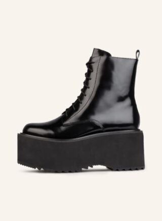 Jeffrey Campbell Distort Schnürboots Damen, Schwarz
