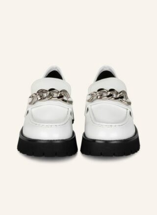 Jeffrey Campbell Penny-Loafer Damen, Weiß