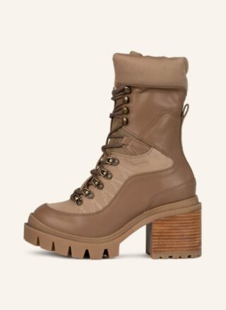 Jeffrey Campbell Schnürstiefeletten Damen, Beige