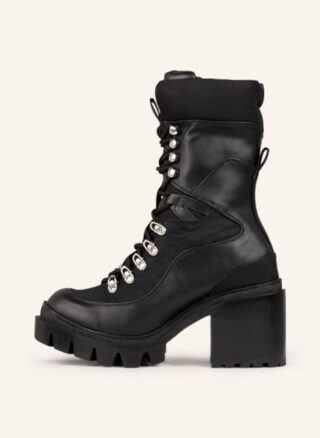 Jeffrey Campbell Schnürstiefeletten Damen, Schwarz
