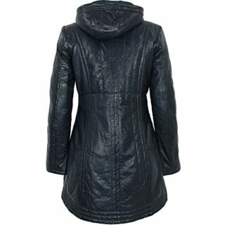 Jilani Ledermantel Damen, Blau
