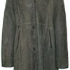 Jilani Ledermantel Damen, Grau
