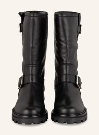 Jimmy Choo Boots Biker Ii Biker Boots Damen, Schwarz