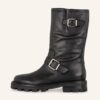 Jimmy Choo Boots Biker Ii Biker Boots Damen, Schwarz