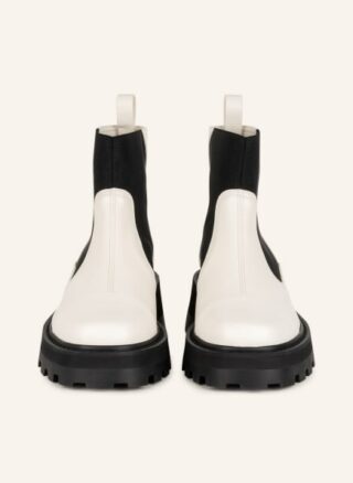 Jimmy Choo Clayton Chelsea Boots Damen, Weiß
