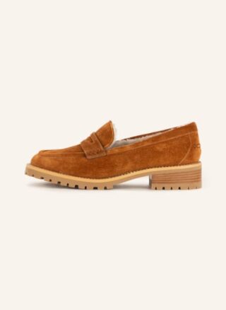 Jimmy Choo Deanna 30 Penny-Loafer Damen, Braun
