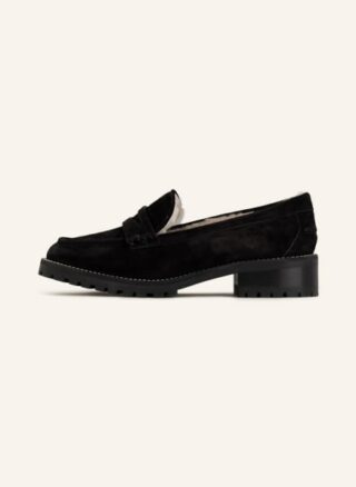 Jimmy Choo Deanna 30 Penny-Loafer Damen, Schwarz