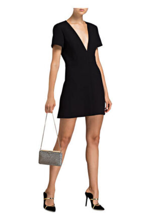 Jimmy Choo Ellipse Clutch Damen, Silber