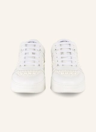 Jimmy Choo Hawaii Sneaker Damen, Weiß