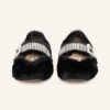 Jimmy Choo Krista Ballerinas Damen, Schwarz