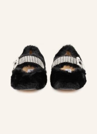 Jimmy Choo Krista Ballerinas Damen, Schwarz