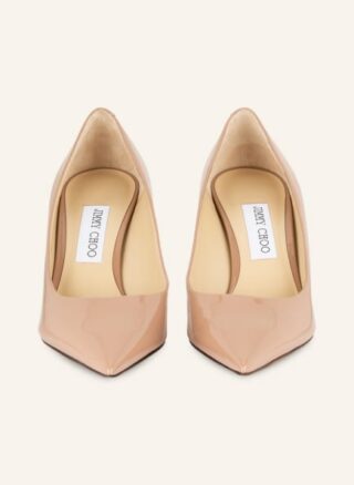 Jimmy Choo Love 85 Lack-Pumps Damen, Pink