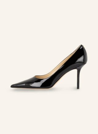 Jimmy Choo Love 85 Lack-Pumps Damen, Schwarz