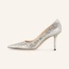 Jimmy Choo Love 85 Pumps Damen, Silber