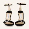 Jimmy Choo Marsai 90 Sandaletten Damen, Schwarz