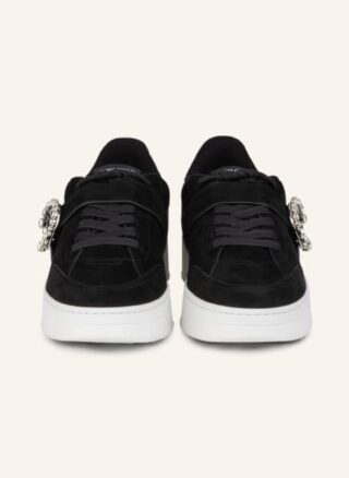 Jimmy Choo Plateau-Sneaker Damen, Schwarz