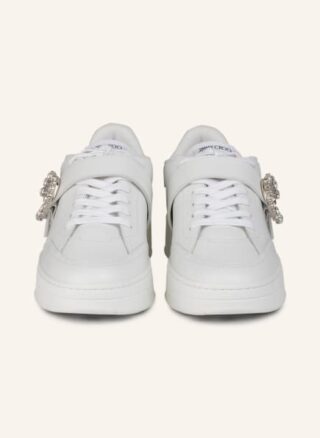 Jimmy Choo Plateau-Sneaker Damen, Weiß