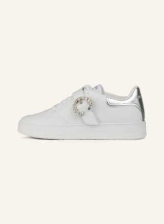 Jimmy Choo Plateau-Sneaker Damen, Weiß