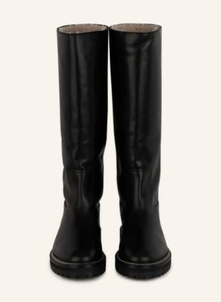 Jimmy Choo Yomi Flat Stiefel Damen, Schwarz
