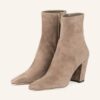 Jimmy Choo Zadie 85 Stiefeletten Damen, Beige
