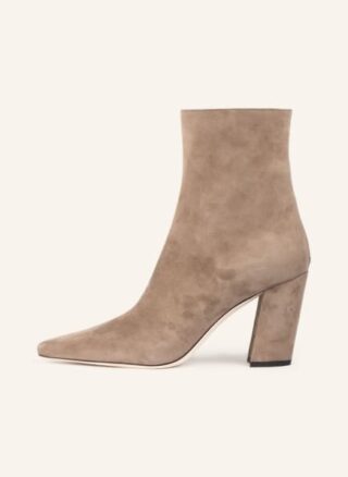 Jimmy Choo Zadie 85 Stiefeletten Damen, Beige