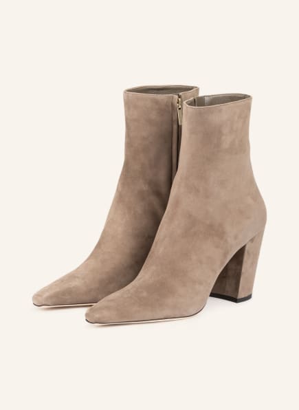 Jimmy Choo Zadie 85 Stiefeletten Damen, Beige Jimmy Choo Zadie 85 Stiefeletten Damen, Beige