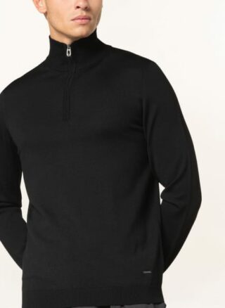 Joop! Dario Strickjacke Herren, Schwarz