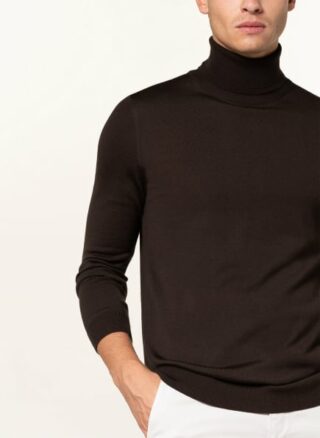 Joop! Donte Rollkragenpullover Herren, Braun