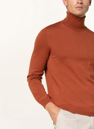 Joop! Donte Rollkragenpullover Herren, Braun