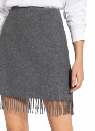 Joop! Fransi A-Linien-Rock Damen, Grau