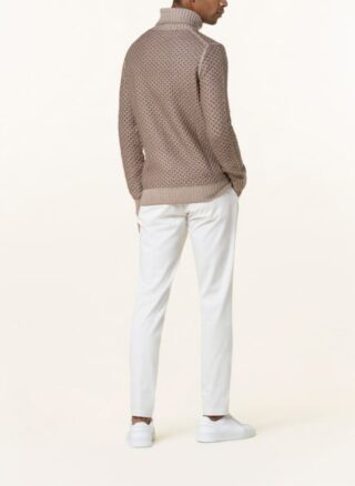 Joop! Maris Rollkragenpullover Herren, Beige