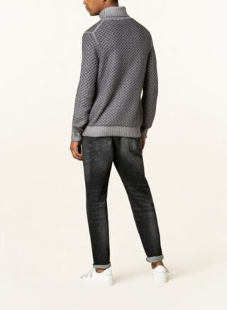 Joop! Maris Rollkragenpullover Herren, Grau