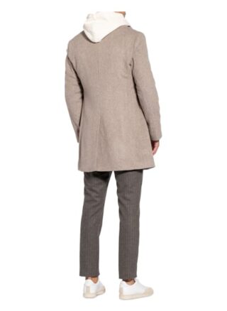 Joop! Maron Stehkragenmantel Herren, Beige