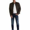 Joop! Peel Lederjacke Herren, Braun