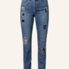 Joseph Ribkoff Jeans Karottenjeans Damen, Blau