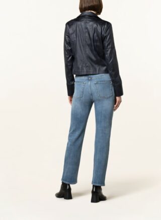 Joseph Ribkoff Lederjacke Damen, Blau