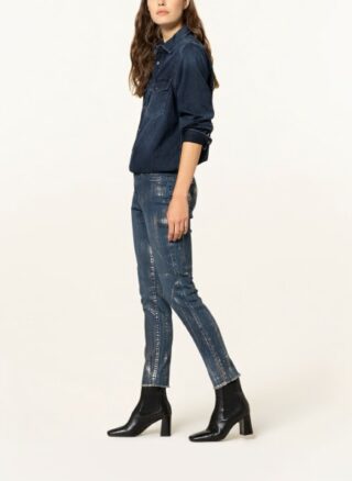 Joseph Ribkoff Skinny Jeans Damen, Blau